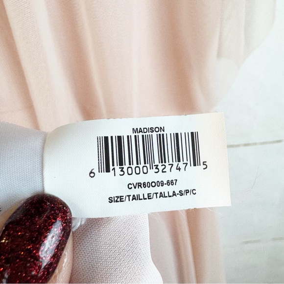 BCBGMaxAzria | Blush Pink Madison Tulle dress, S - Picture 9 of 10